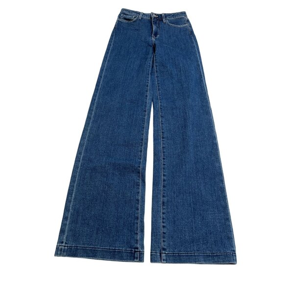 L'Agence Clayton Wide Leg Jean in Plymouth
